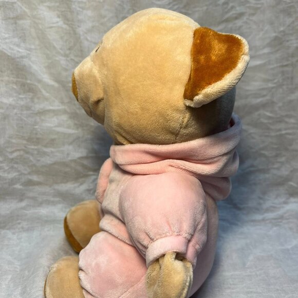 Baby TY PJ Bear Pink Non-Removable Pajamas Plush Toy - Picture 3 of 6